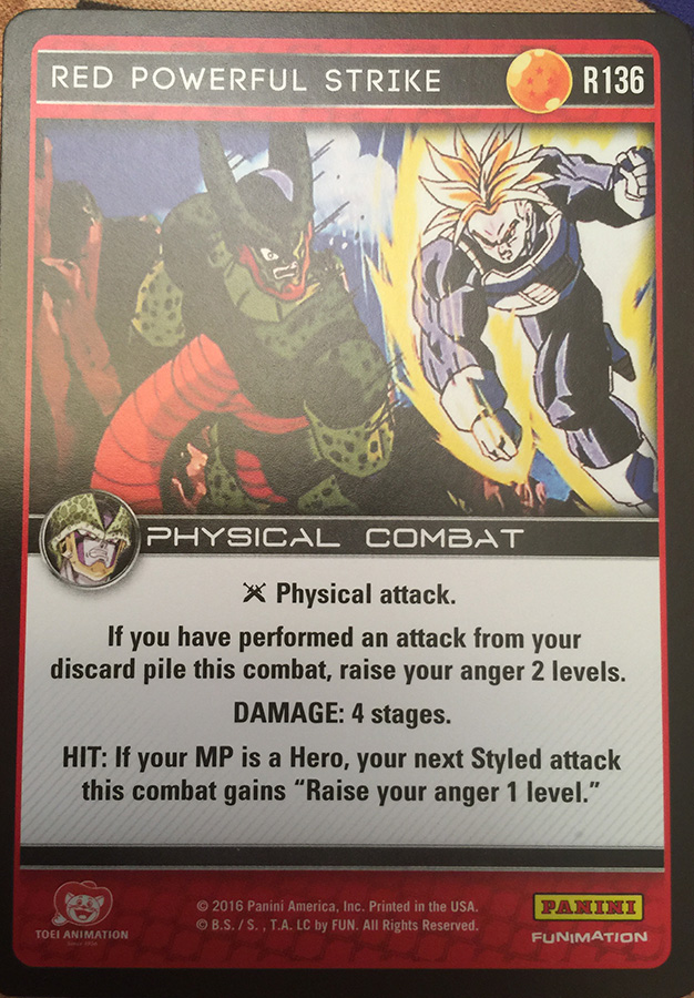 Red Powerful Strike (FOIL)